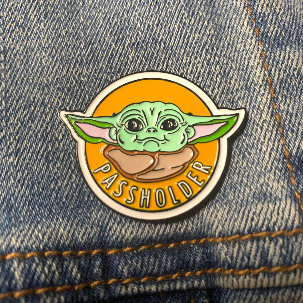 Baby Yoda Pass holder PIN