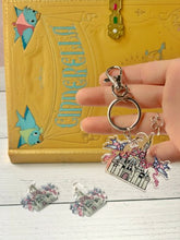 Load image into Gallery viewer, Cinderella’s Castle Acrylic Keychain
