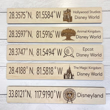 Load image into Gallery viewer, “Where the Magic Lives” Disneyland Wooden Sign
